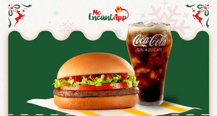 McFiesta + Gaseosa
Precio regular: $10.950
Precio especial Claro Club: $8.950