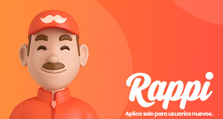 $15.000 por compras superiores de $30.000 en restaurantes para usuarios nuevos en la plataforma Rappi