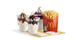 3 Sundae + Papas grandes por $13.950